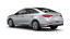 Hyundai Sonata Hybrid angular rear perspective