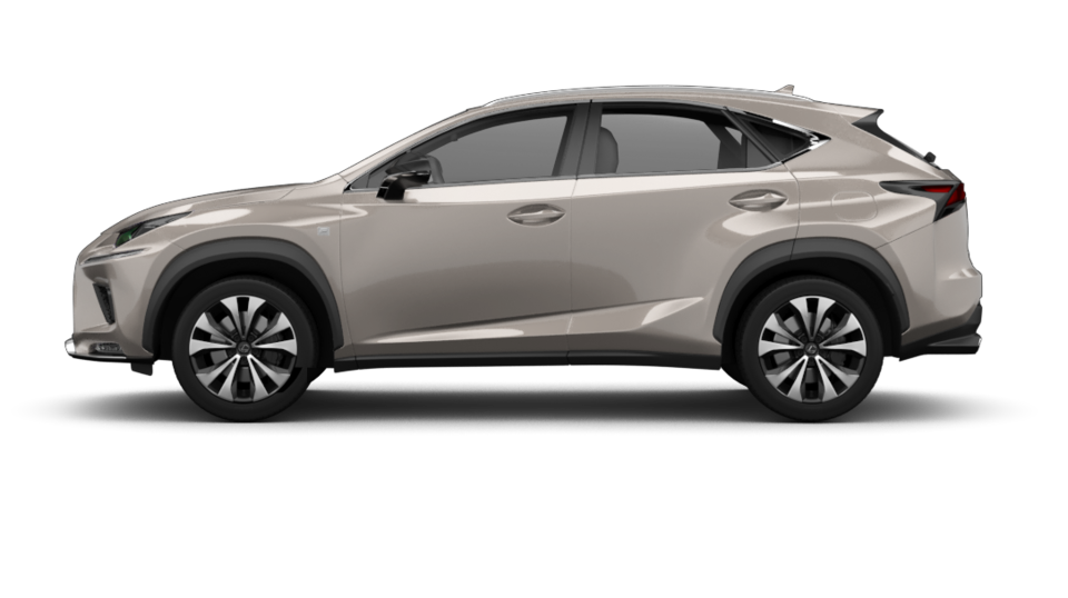 Lexus NX 300h side view