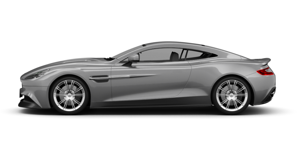 Aston Martin Vanquish side view