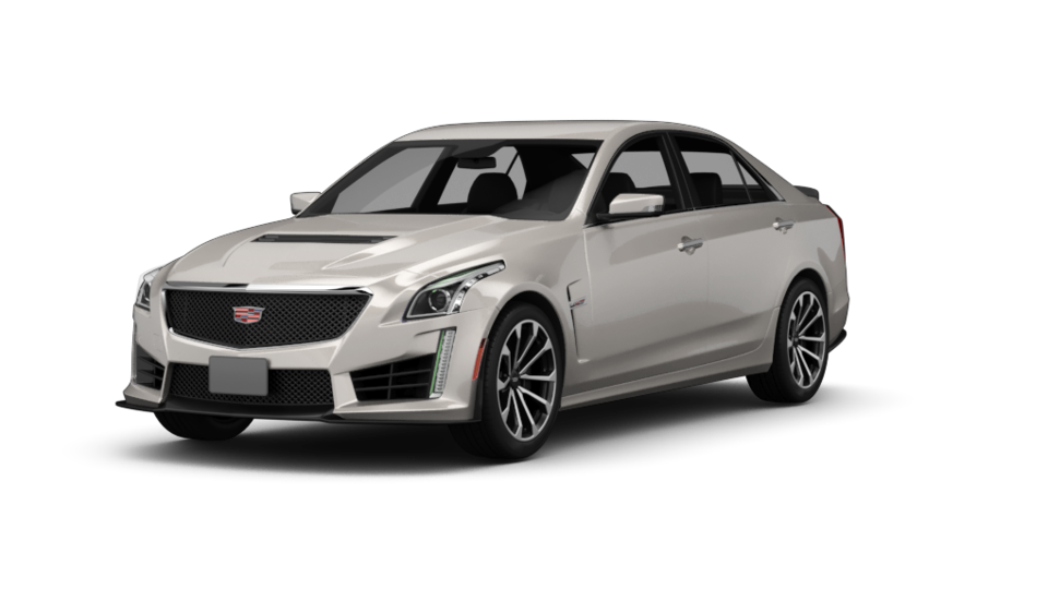 Cadillac CTS-V angular front perspective