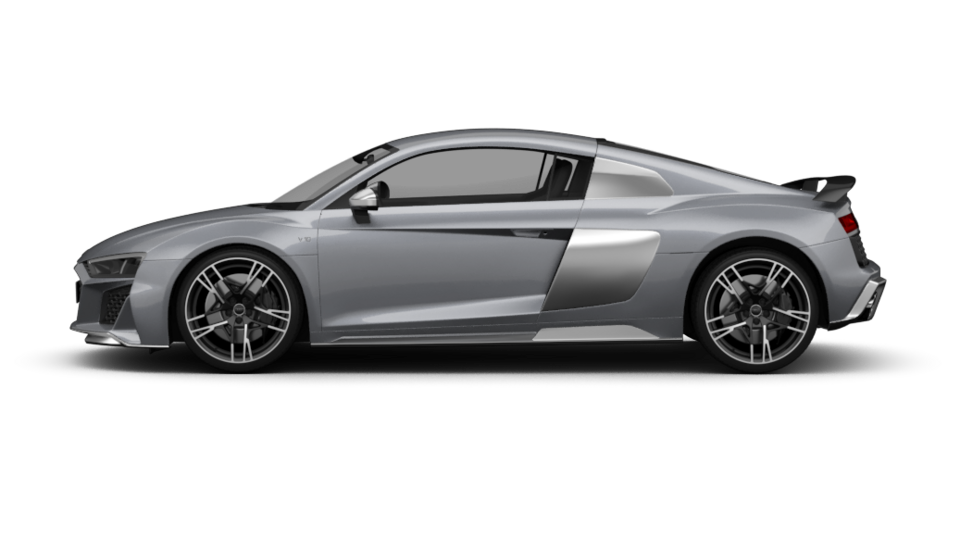 Audi R8 vue latérale