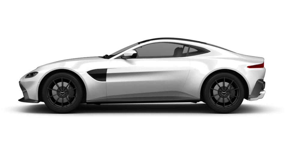 Aston Martin Vantage vue latérale