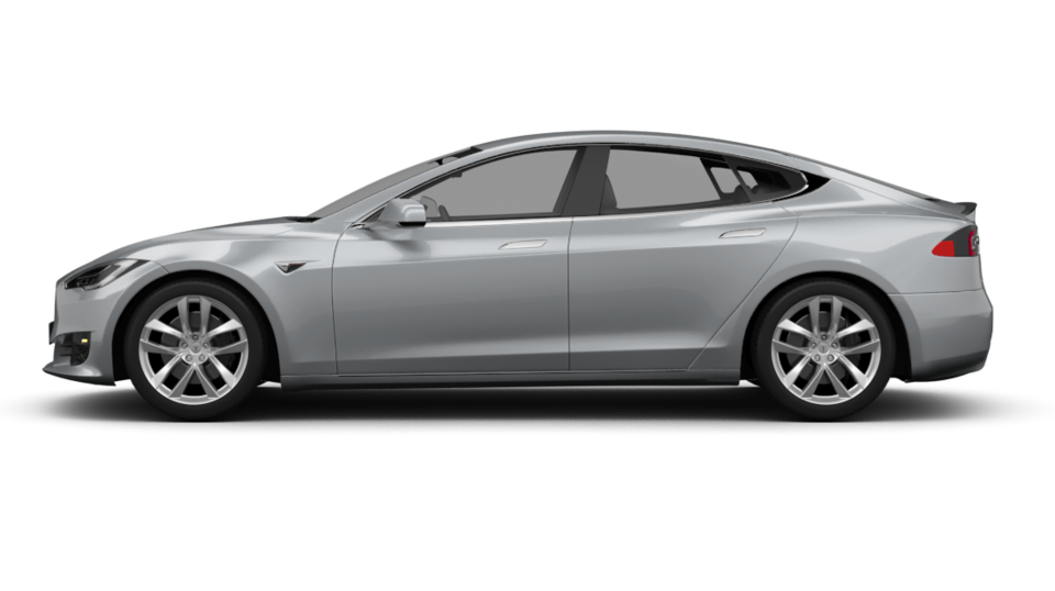 Tesla Model S side view