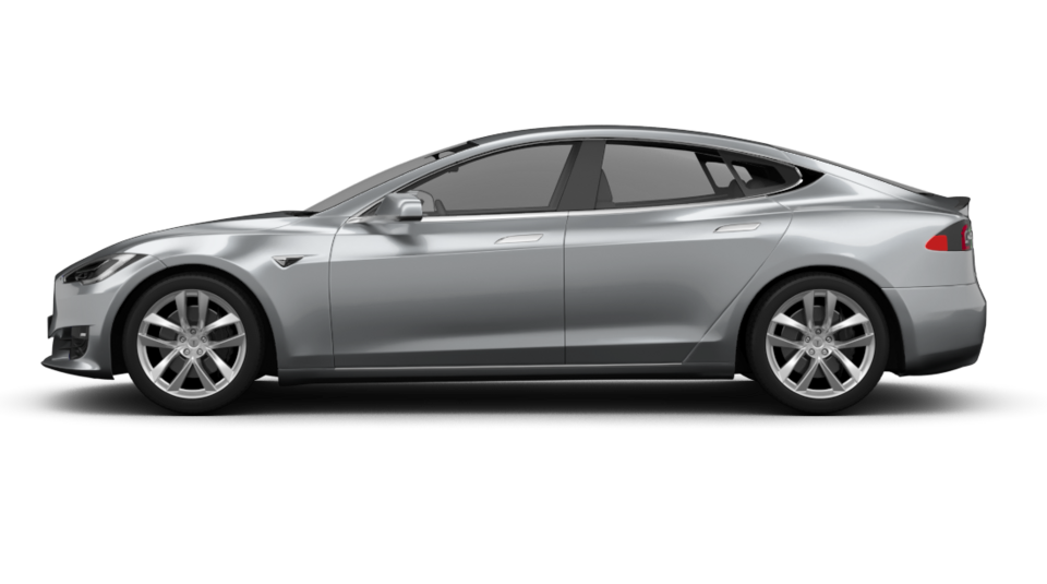 Tesla Model S vue latérale