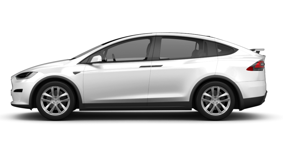 Tesla Model X vue latérale