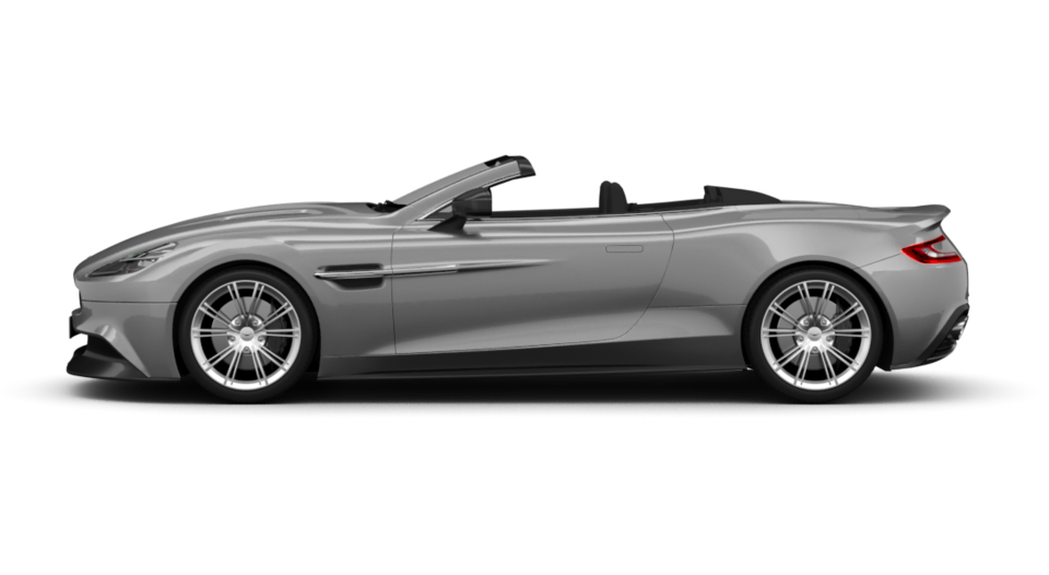 Aston Martin Vanquish side view