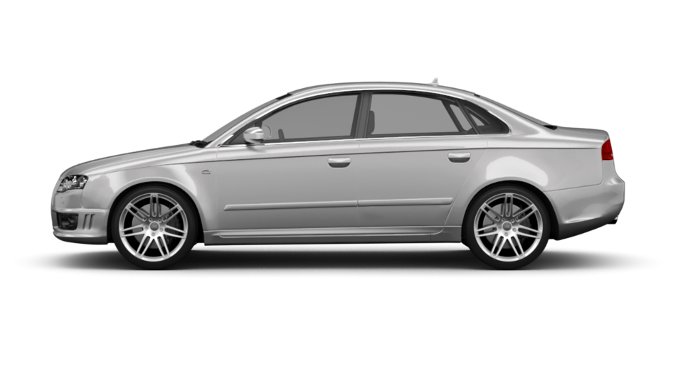 Audi RS4 vue latérale